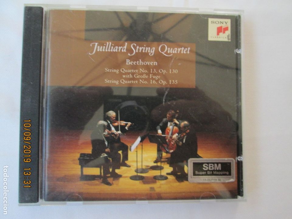 CDs de m&uacute;sica: JUILLIARD STRING QUARTET - BEETHOVEN - Foto 1
