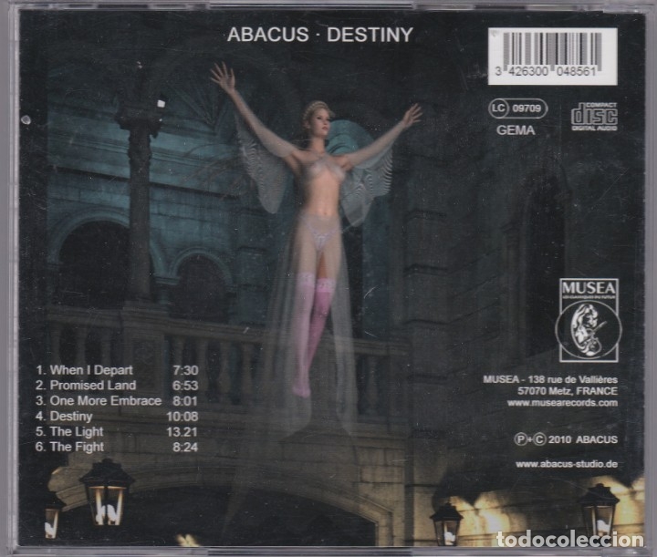 CDs de m&uacute;sica: Abacus - Destiny - CD - Foto 2