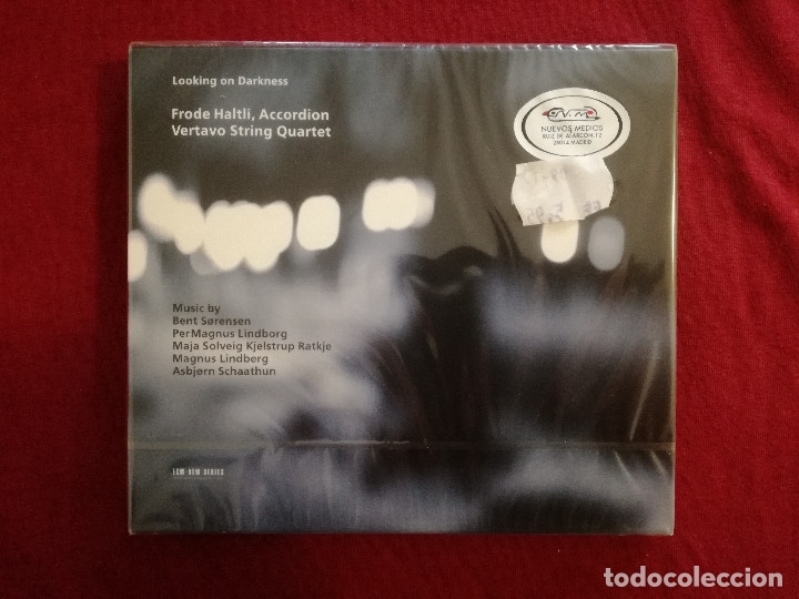 CDs de m&uacute;sica: FRODE HALTLI & VERTAVO STRING QUARTET - LOOKING ON DARKNESS - PRECINTADO - ECM - Foto 1