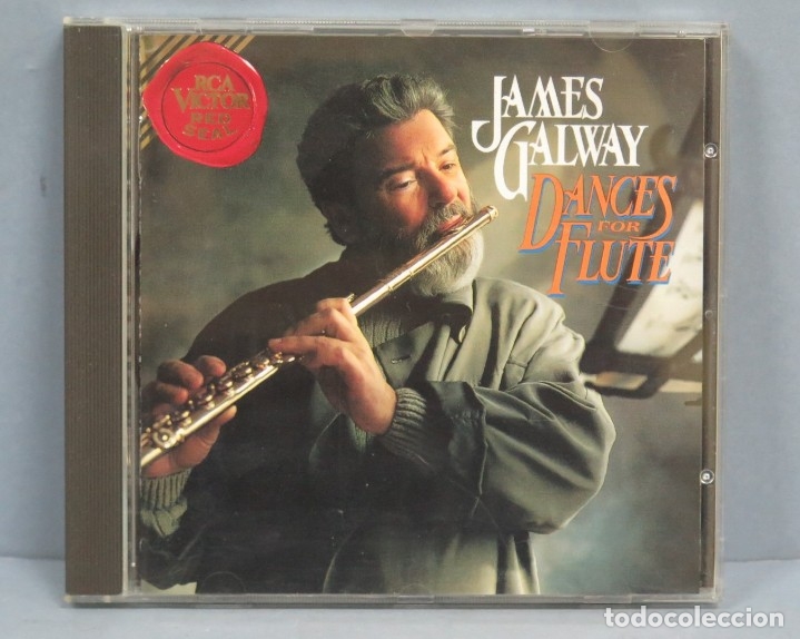 CDs de m&uacute;sica: CD. DANCES FOR FLUTE. JAMES GALWAY - Foto 1