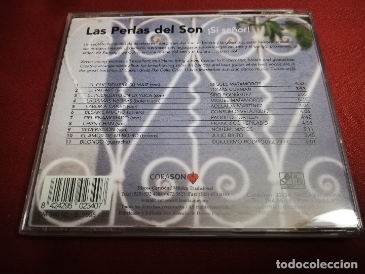 CDs de m&uacute;sica: LAS PERLAS DEL SON &iexcl;SI SE&Ntilde;OR! (CD) - Foto 3