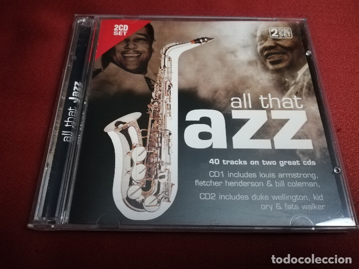 CDs de m&uacute;sica: ALL THAT JAZZ. 40 TRACKS ON TWO GREAT CDS (2 CD SET) - Foto 1