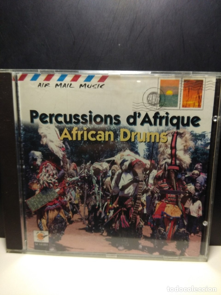 CDs de m&uacute;sica: CD PERCUSIONS D AFRIQUE / AFRICAN DRUMS - Foto 1