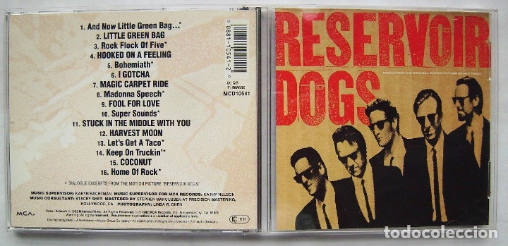 CDs de m&uacute;sica: RESERVOIR DOGS. CDs. - Foto 1