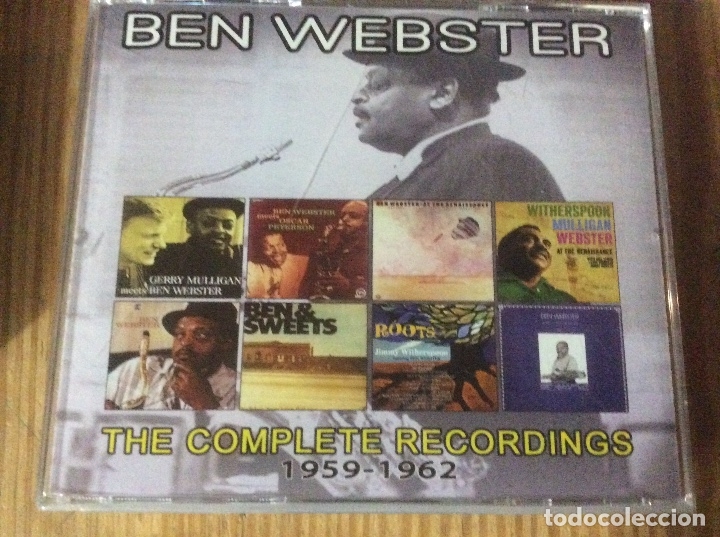 CD de M&uacute;sica: Ben Webster The complete recordings 1959 - 1962 3 cd