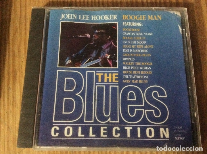 CDs de m&uacute;sica: CD THE BLUES COLLECTION JOHN LEE HOOKER BOOGIE MAN - Foto 1