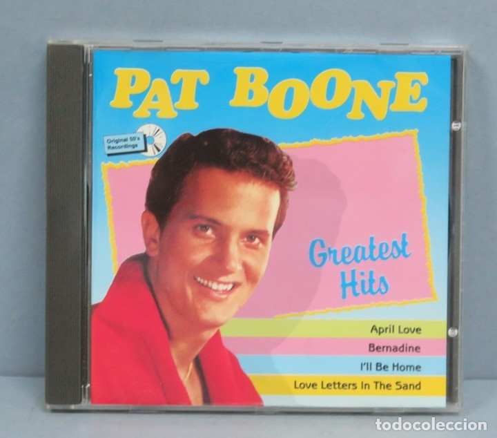 CDs de m&uacute;sica: CD. PAT BOONE. GREATEST HITS - Foto 1