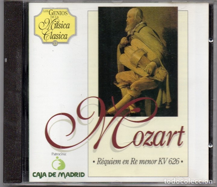 CDs de m&uacute;sica: Mozart. Requiem en re menor. CD - Foto 1