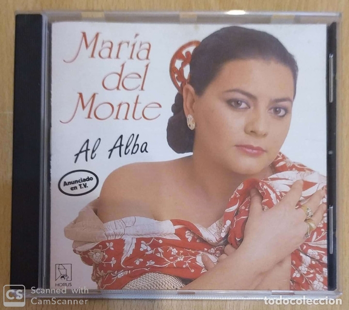 CDs de m&uacute;sica: MARIA DEL MONTE (AL ALBA) CD 1991 HORUS - Foto 1
