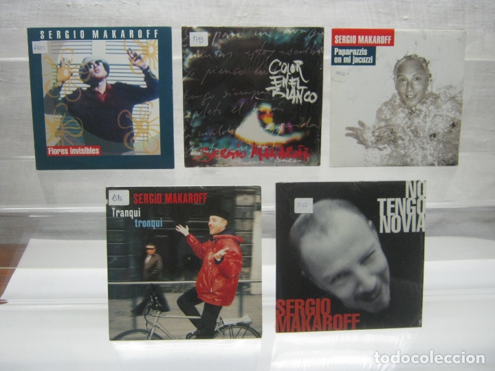 CDs de m&uacute;sica: lote 5 cd SERGIO MAKAROFF - Foto 1