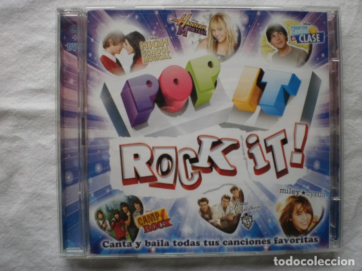 CDs de m&uacute;sica: POP IT, ROCK IT !. CD + DVD - Foto 1
