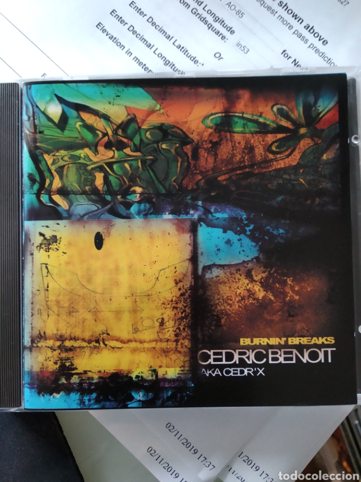 CDs de m&uacute;sica: Burnin Breaks (Cedric Benoit) - Foto 1