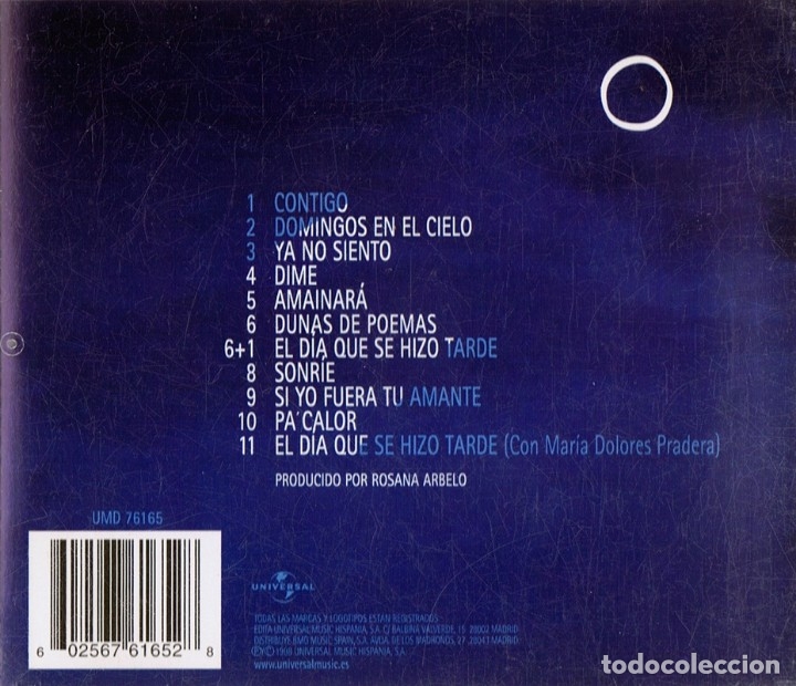 CDs de m&uacute;sica: ROSANA &uml;LUNA NUEVA&uml; (CD) - Foto 2