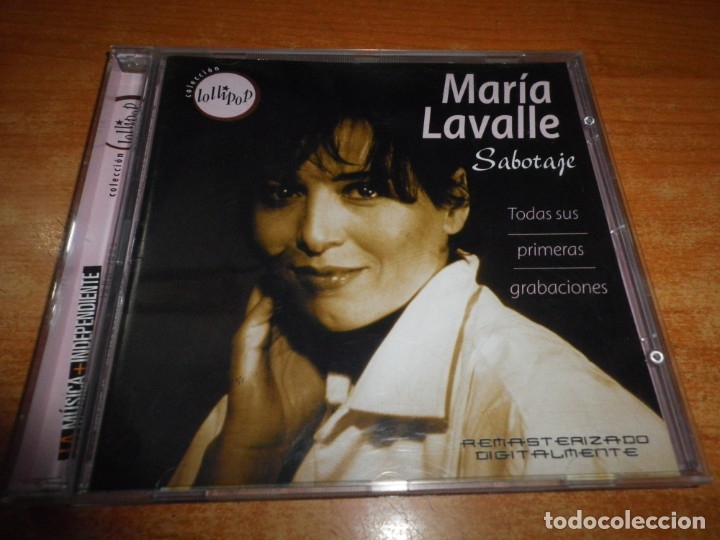 CD de M&uacute;sica: MARIA LAVALLE Sabotaje CD ALBUM A&Ntilde;O 2000 COLECCION LOLLIPOP CONTIENE 10 TEMAS SUBURBANO LUIS MENDO