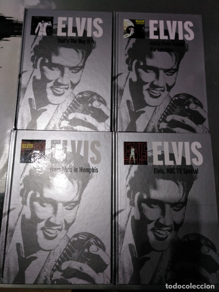 CDs de m&uacute;sica: ELVIS - LOTE 4 CD&acute;S + LIBROS - Foto 1
