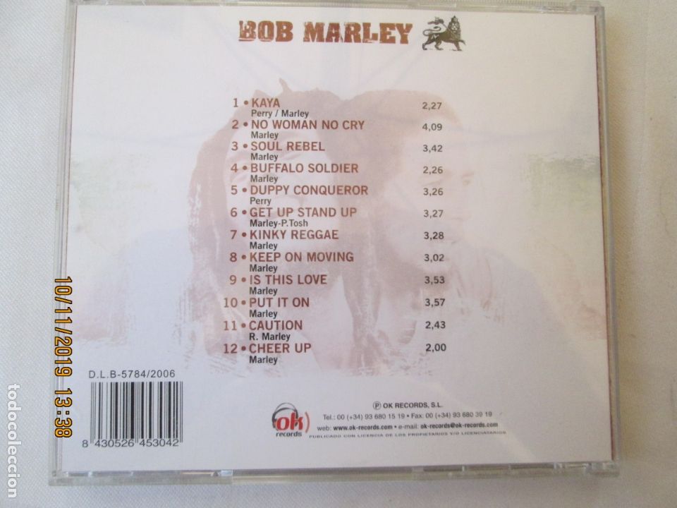 CDs de m&uacute;sica: BOB MARLEY - KEEP PN MOVING , KAYA  CAUTION ETC....... - Foto 2
