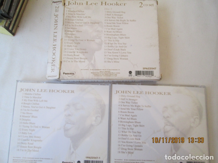 CDs de m&uacute;sica: JOHN LEE HOOKER - DUSTY ROAD - 2CD,S - Foto 2