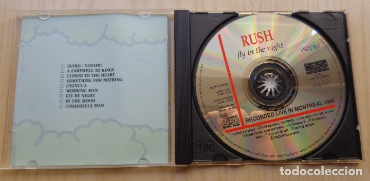 CDs de m&uacute;sica: RUSH FLY IN THE NIGHT - Foto 3