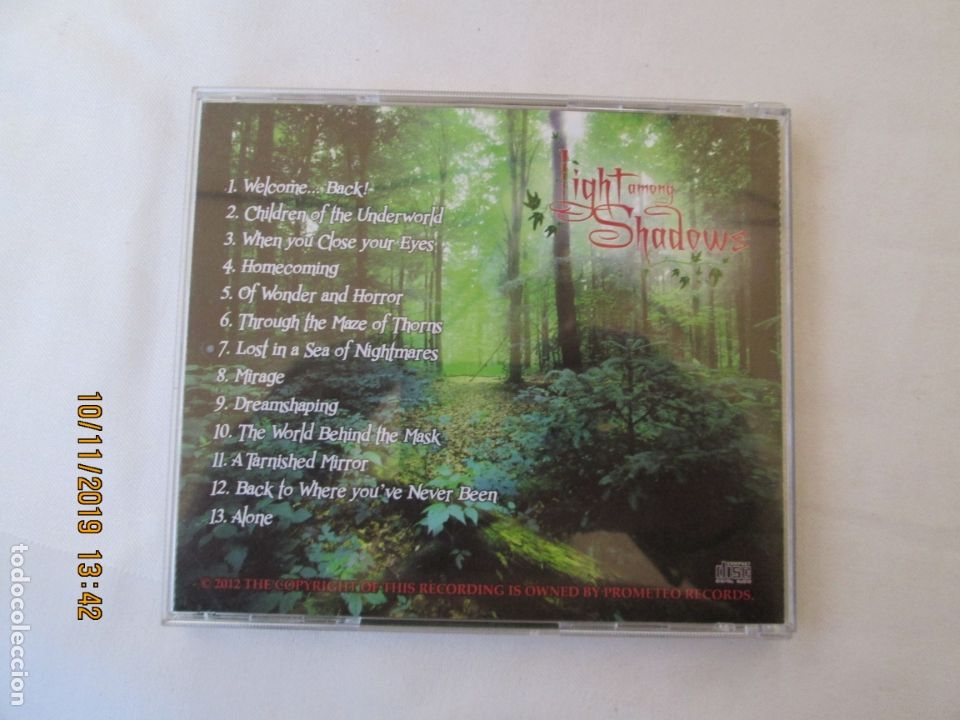 CDs de m&uacute;sica: LIGHT AMONG SHADOWS , WELCOME BACK CD - Foto 2