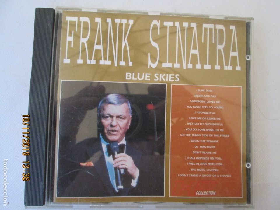 CDs de m&uacute;sica: FRANK SINATRA , BLUE SKIES  CD - Foto 1