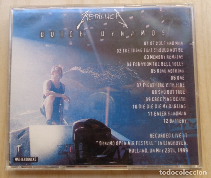 CDs de m&uacute;sica: METALLICA DUTCH DYNAMOS - Foto 2