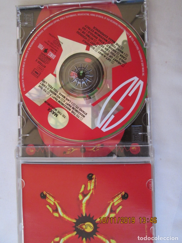 CDs de m&uacute;sica: MAXX , TO THE MAXXIMUM CD - Foto 3