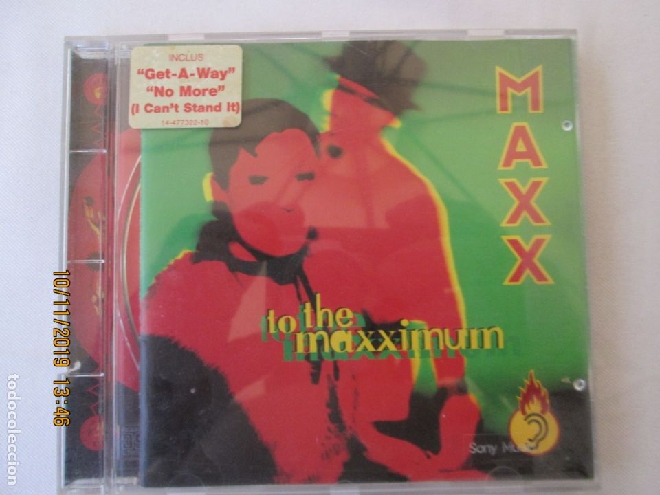 CDs de m&uacute;sica: MAXX , TO THE MAXXIMUM CD - Foto 1