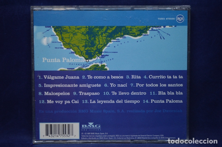 CDs de m&uacute;sica: KIKO VENENO - PUNTA PALOMA - CD - Foto 2
