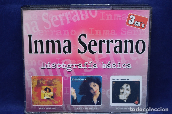 CDs de m&uacute;sica: INMA SERRANO - DISCOGRAF&Iacute;A B&Aacute;SICA - 3 CD - Foto 1