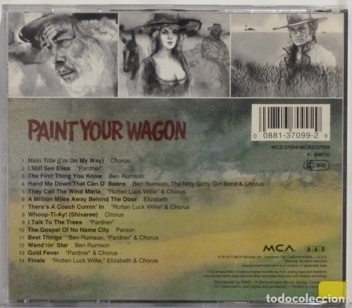paint your wagon Comprar CDs de música de Bandas Sonoras en