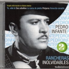 CDs de Música: PEDRO INFANTE. RANCHERAS INOLVIDABLES. CD. 2 DISCOS. Lote 182172861
