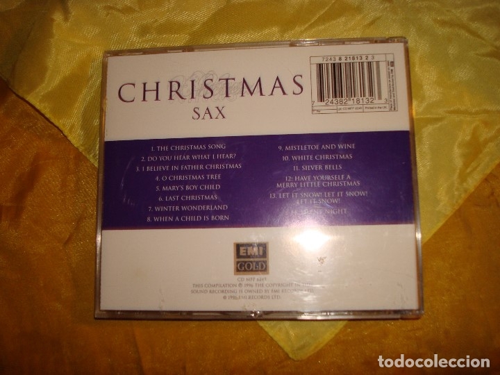 CDs de m&uacute;sica: CHRISTMAS SAX. EMI GOLD, 1996. CD. IMPECABLE - Foto 2