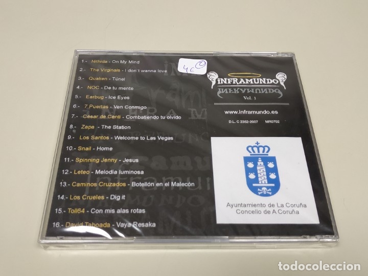 CDs de m&uacute;sica: Inframundo Vol.I (CD, Comp) *Precintado* - Foto 2