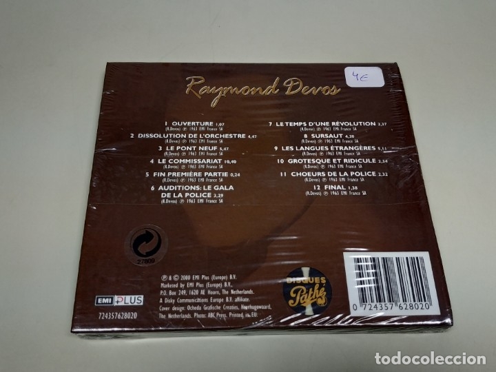 CDs de m&uacute;sica: Raymond Devos - LHistorie de la Chanson Fran&ccedil;aise (CD, Comp) *Precintado* - Foto 3
