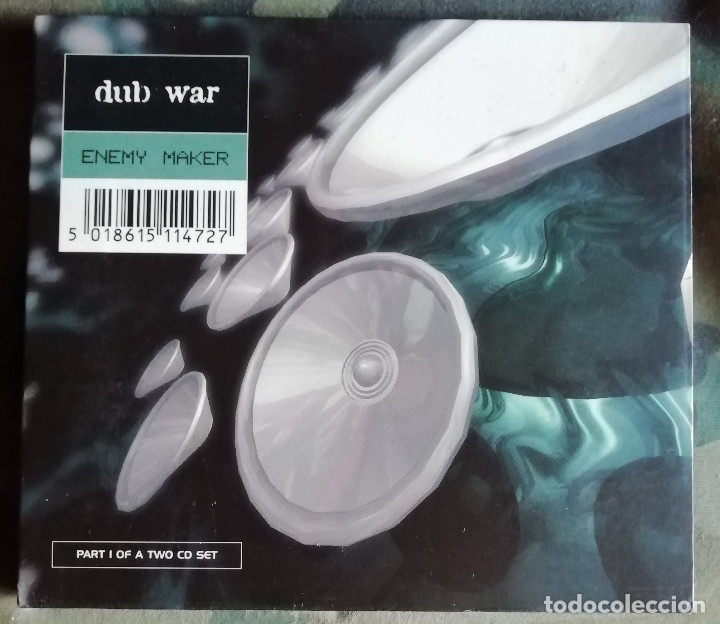 CDs de m&uacute;sica: Dub War &ndash; Enemy Maker CD digipak, Single 4 temas, UK 1996 - Foto 1