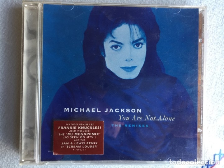 CDs de m&uacute;sica: Michael Jackson You Are Not Alone - Foto 1