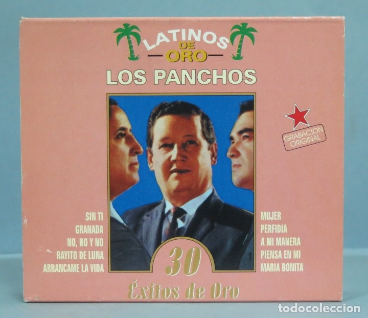 CDs de m&uacute;sica: 2 CD. LOS PANCHOS. 30 EXITOS DE ORO - Foto 1