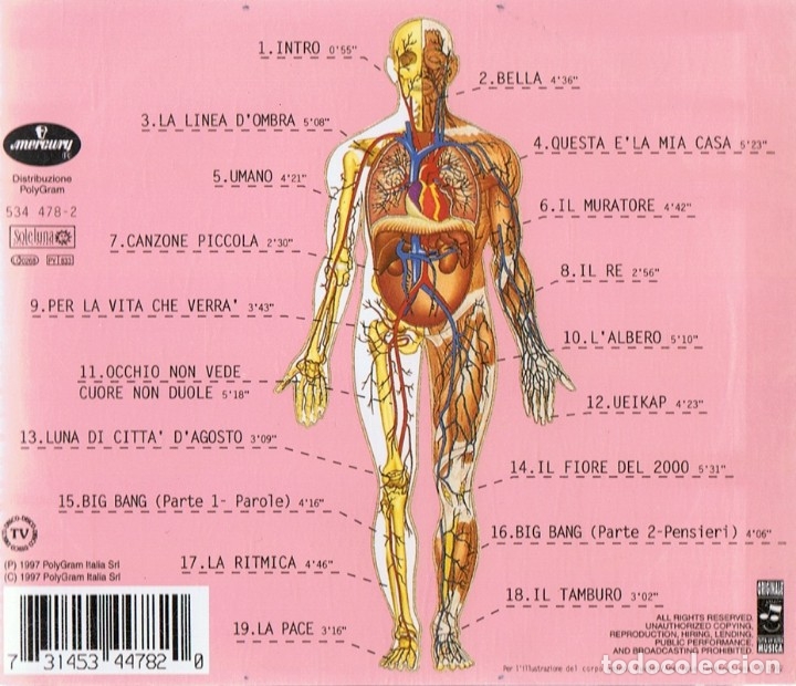 CDs de m&uacute;sica: LORENZO 1997 L&acute;ALBERO (CD) - Foto 2