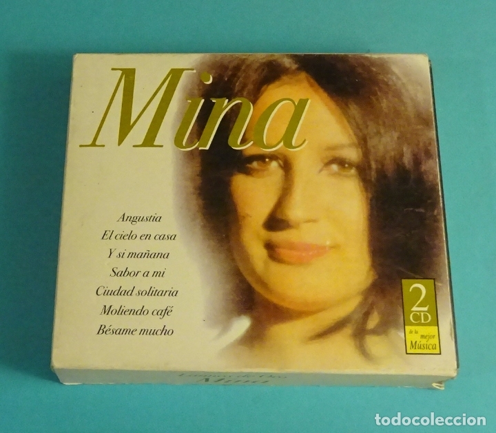 CDs de m&uacute;sica: LATINOS DE ORO. MINA. DOS CD - Foto 1