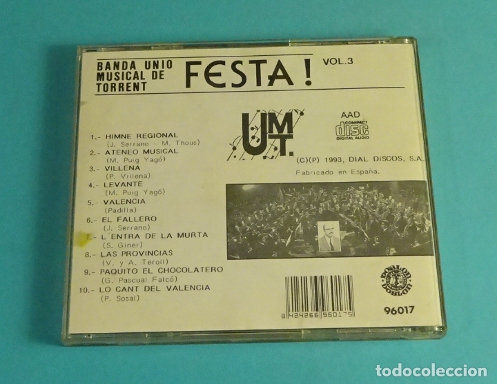 CDs de m&uacute;sica: FESTA !. VOL. 3 - Foto 3