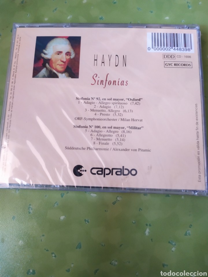 CDs de m&uacute;sica: SCD96 Haydn - Sinfonias NUEVO - Foto 2
