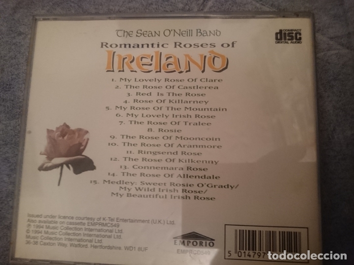 CDs de Música: ROMANTIC ROSES OF IRELAND - Foto 2 - 182393241