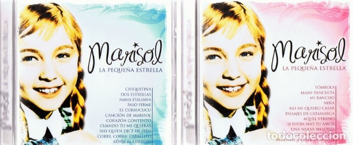 CDs de m&uacute;sica: MARISOL LA PEQUE&Ntilde;A ESTRELLA ( 2 CD&acute;S) - Foto 2