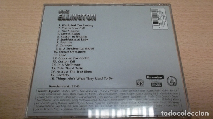CDs de m&uacute;sica: DUKE ELLINGTON -CD ORIGINAL RECORDINGS JBM - Foto 2