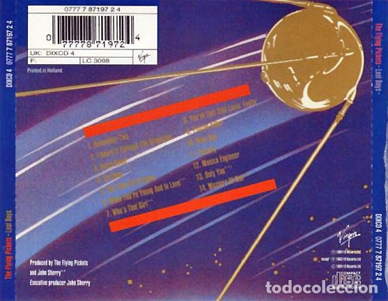 CDs de m&uacute;sica: The Flying Pickets - Lost Boys - CD - Foto 2
