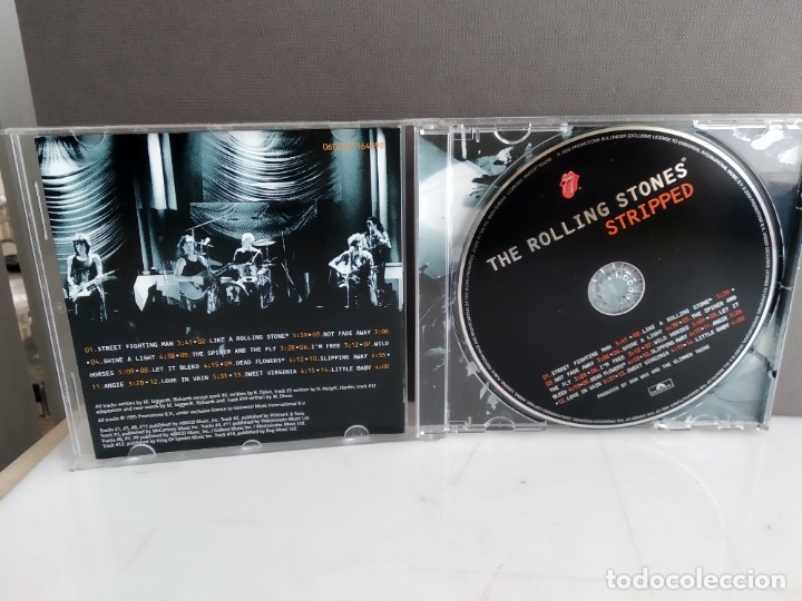 CDs de m&uacute;sica: ANTIGUA CD DE LOS ROLLING STONES  STRIPPED - Foto 2