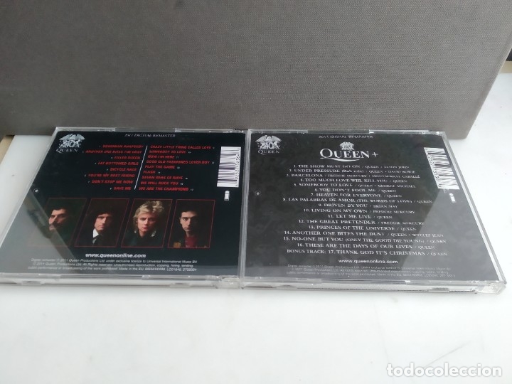 CDs de m&uacute;sica: ANTIGUA CD DE LOS  QUEEN DOS CDS - Foto 4