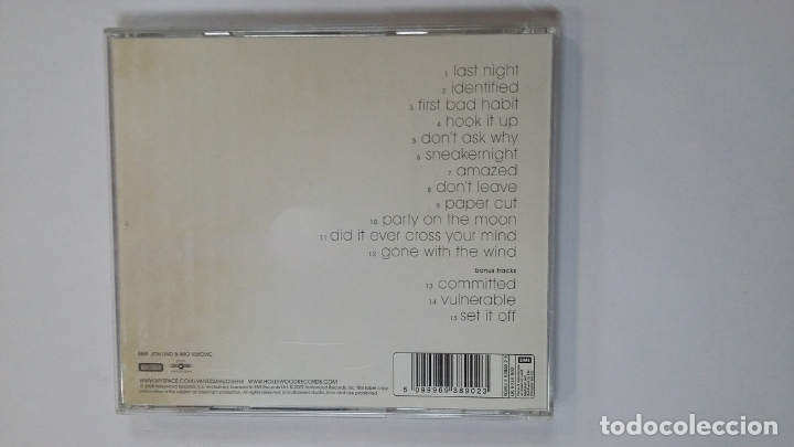 CDs de m&uacute;sica: Vanessa Hudgens - Identified. cd. TDKCD23 - Foto 3