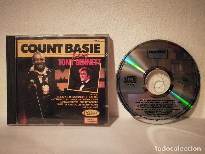 CDs de m&uacute;sica: CD ORIGINAL - COUNT BASIE FEATURING TONY BENNETT - JAZZ - Foto 1