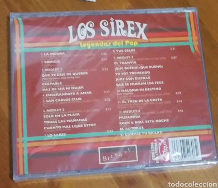 CDs de m&uacute;sica: Los Sirex Leyendas del Pop CD - Foto 2